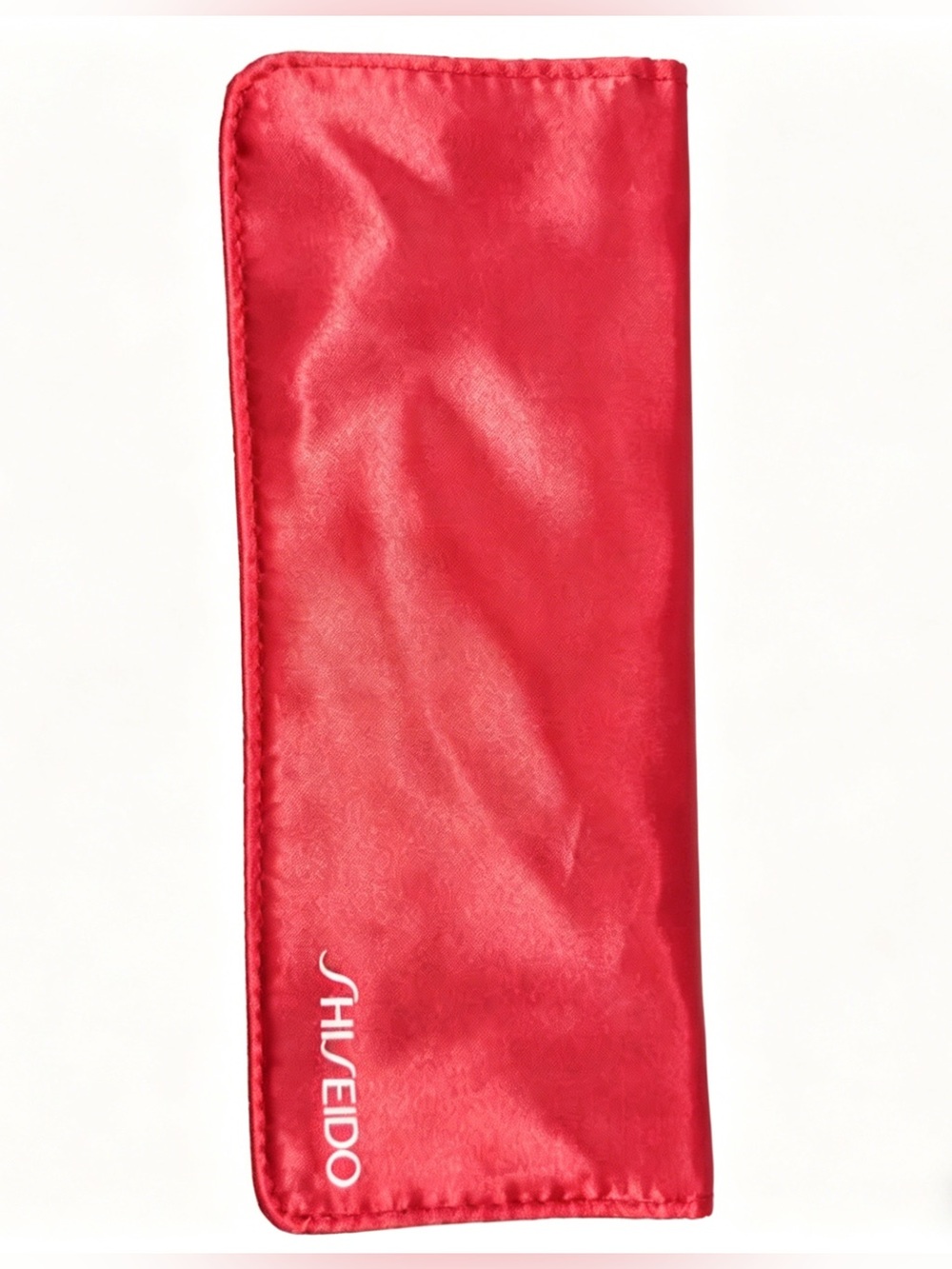 Shiseido Satin Brush Pouch in Red, Women’s clutch